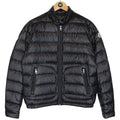 Moncler Acorus Black Longue Saison Quilted Down Jacket