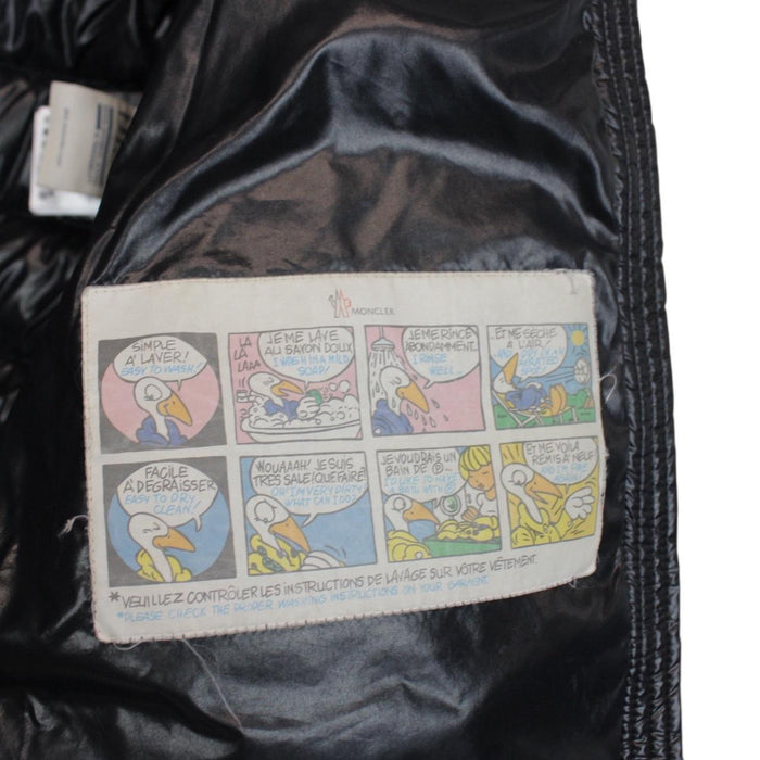 Moncler Bady Black Full Zip Short Down Puffer Jacket