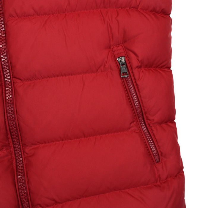 Moncler Red Down Dupress Gilet / Bodywarmer Jacket