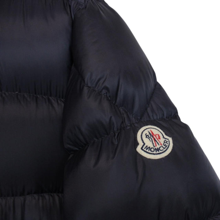 Moncler Jeanbart Navy Blue Full Zip Hooded Down Jacket