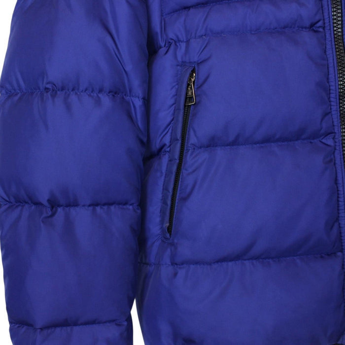 Moncler Thomas Blue Full Zip Hooded Down Jacket
