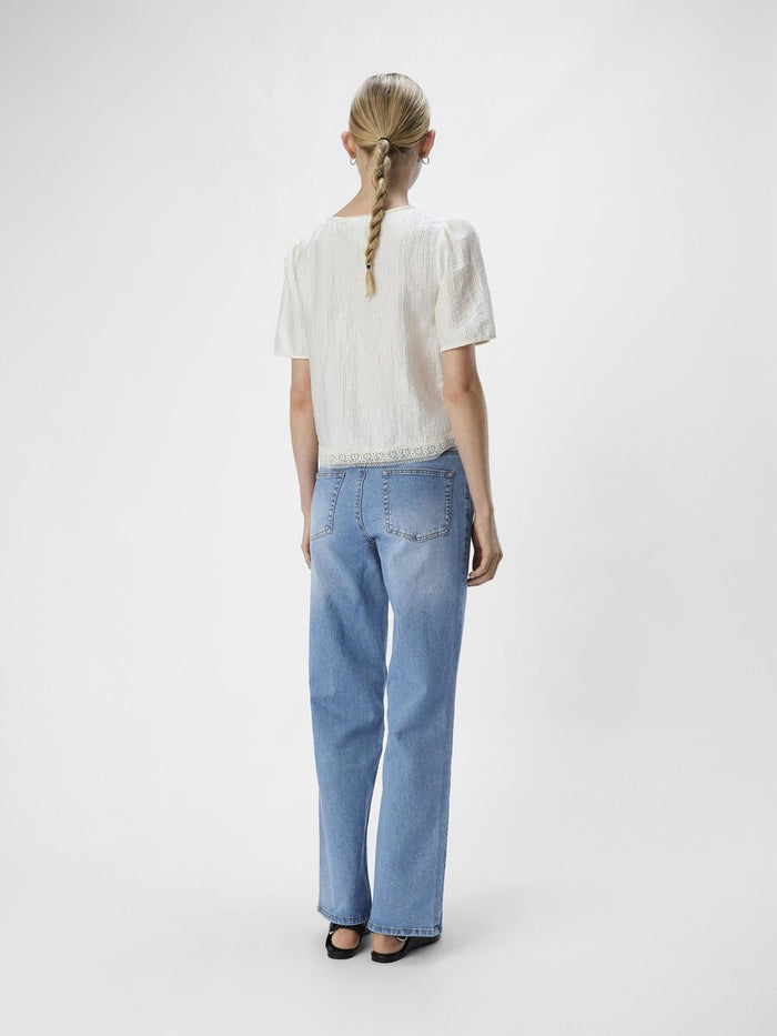 Monica Embroidered Top (Tofu)