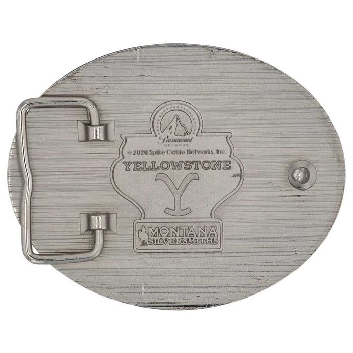 Montana Silversmiths The Yellowstone Y Protect Family Belt Buckle