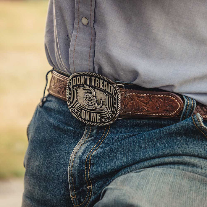 Montana Silversmiths The Yellowstone Y Protect Family Belt Buckle