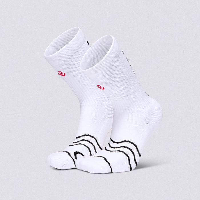Move Baseline Crew Socks - White