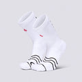 Move Baseline Crew Socks - White