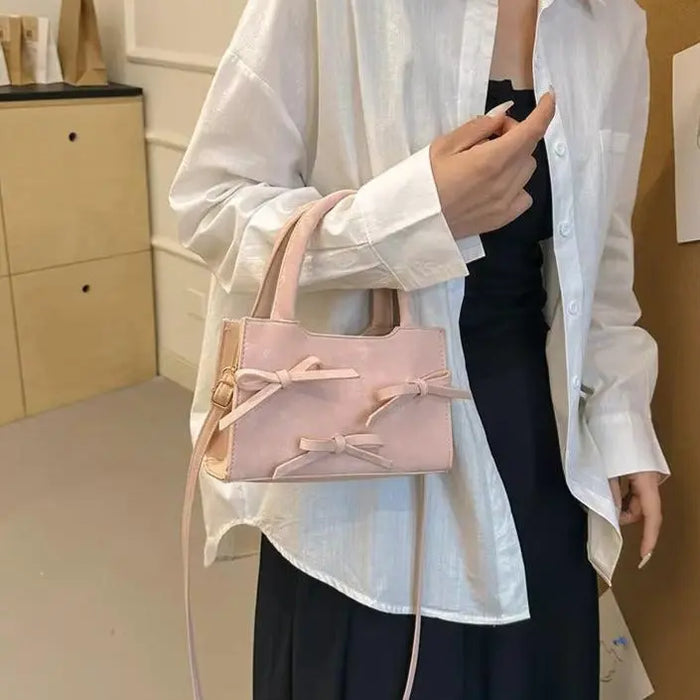 Multi Bow Fashionable Handbags fashionnsio