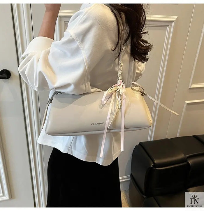 Korean Multi Bows Shoulder Bags - Bow Handbag - Fashionnsio