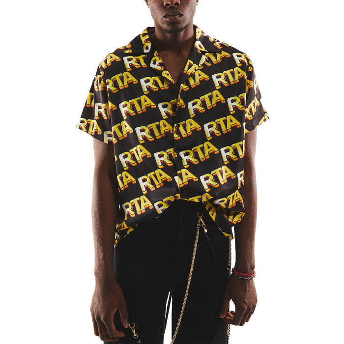 NATHAN Button-Down 'Black RTA Bullion'
