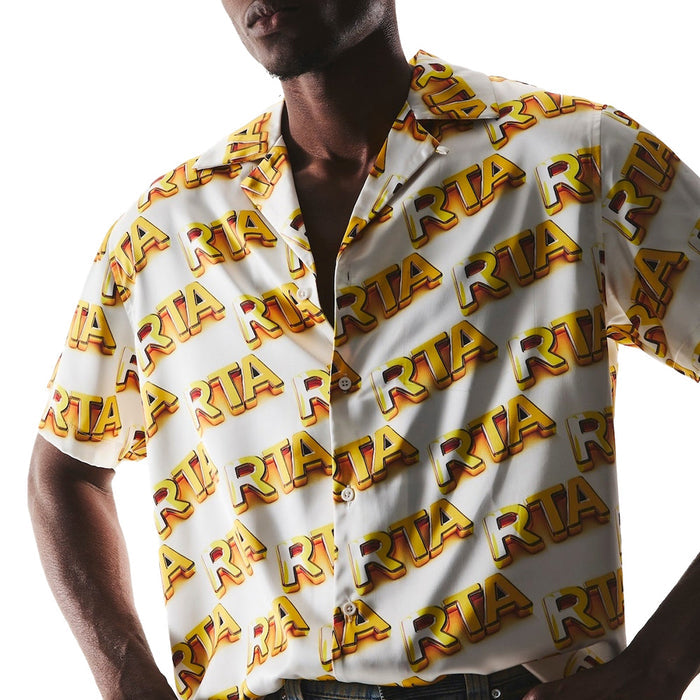 NATHAN Button-Down 'White RTA Bullion'