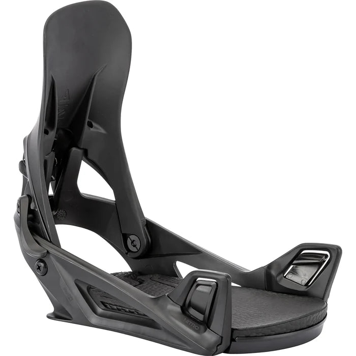 Nitro Step On Mens Snowboard Bindings 2026 black pure boardshop