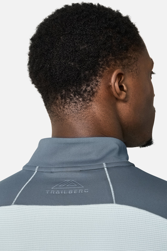Nucleus 1/4 Zip Essentials 2.0 Twinset - Graphite Grey