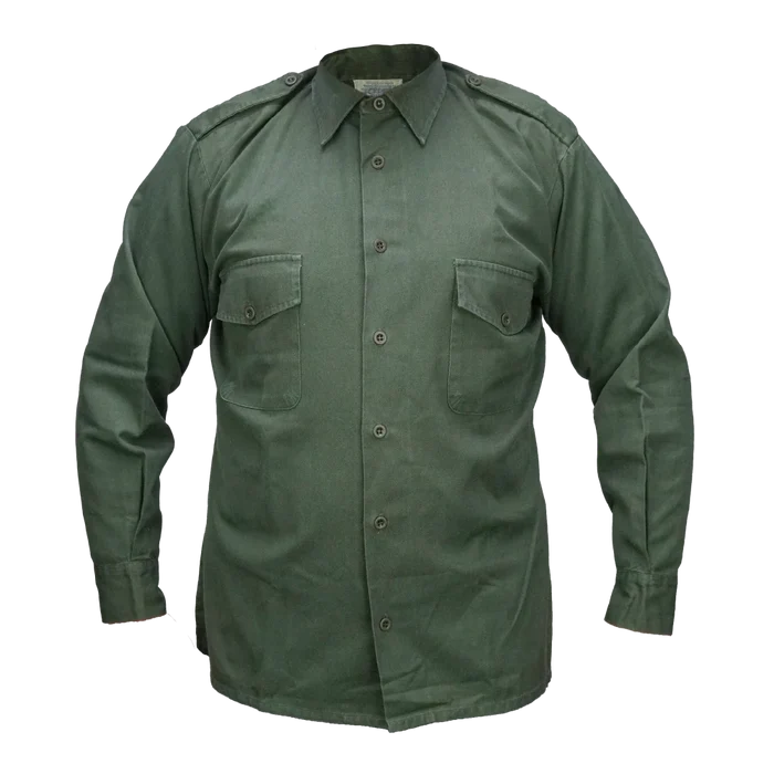 NZ Army Dacron Service Shirt - New Zealand Army Surplus - Service Shirts