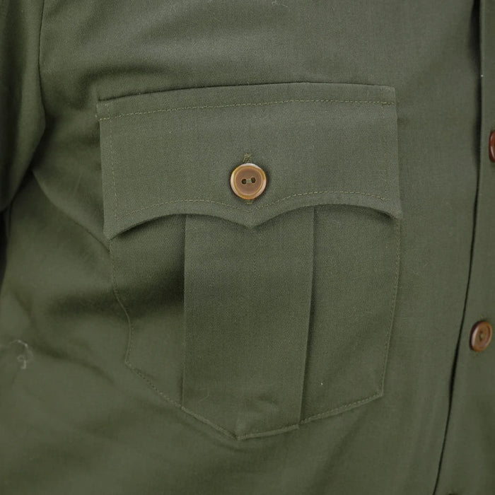 NZ Army Dacron Short Sleeve Service Shirt - New Zealand Army Surplus - Service Shirts