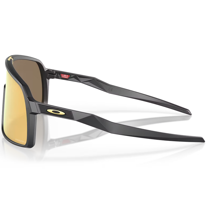 Oakley Sutro Sunglasses Matte Carbon with Prizm 24K Lens pure boardshop