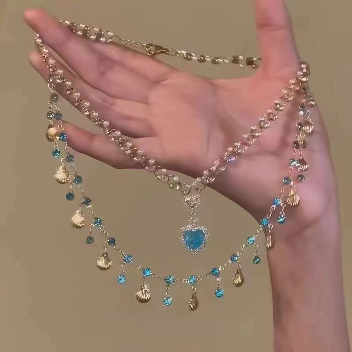 Ocean Siren Layered Necklace - Fashionnsio