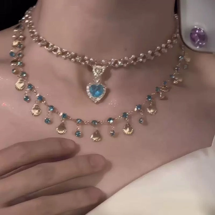 Ocean Siren Layered Necklace - Fashionnsio