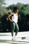 Pace Tank - White