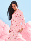 **PREORDER** Pajama Pants Set - Cherry Print
