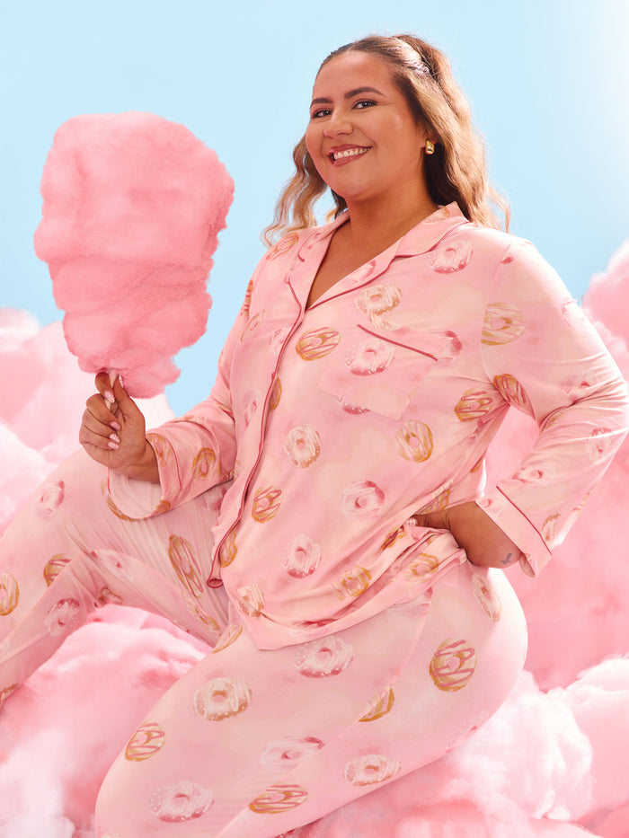 **PREORDER** Pajama Pants Set - Donut Print