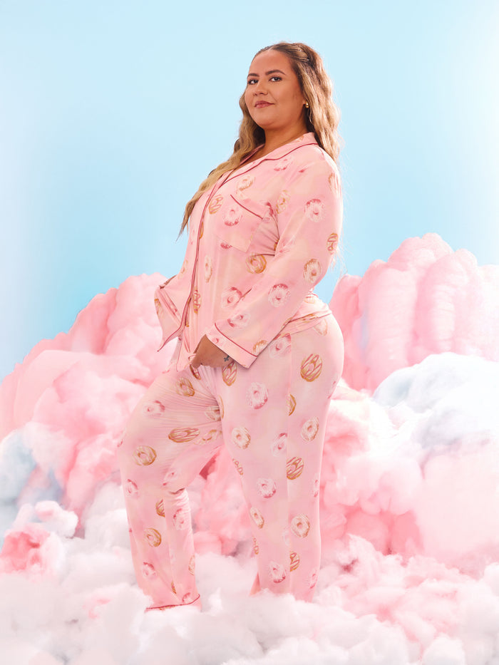 **PREORDER** Pajama Pants Set - Donut Print
