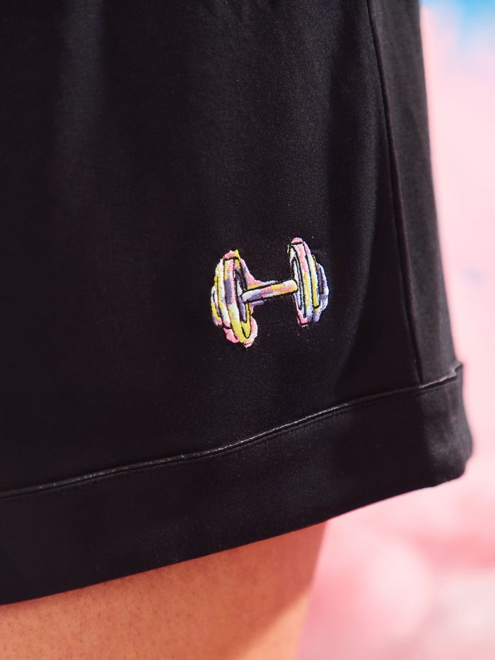 **PREORDER** Pajama Shorts Set - Black