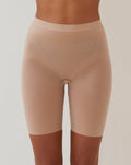 Pantalón reductor Beige de SPANX en Lady Pipa para llevar bajo vestidos de invitada.