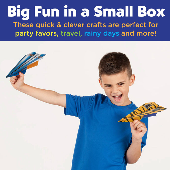 Paper Airplane Stunt Squadron Mini Craft Kit