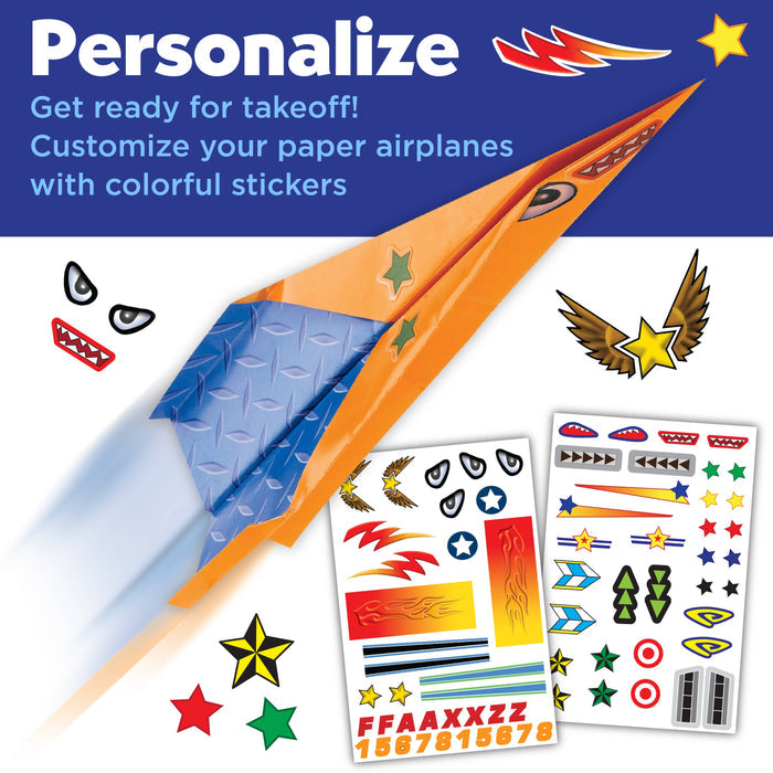 Paper Airplane Stunt Squadron Mini Craft Kit
