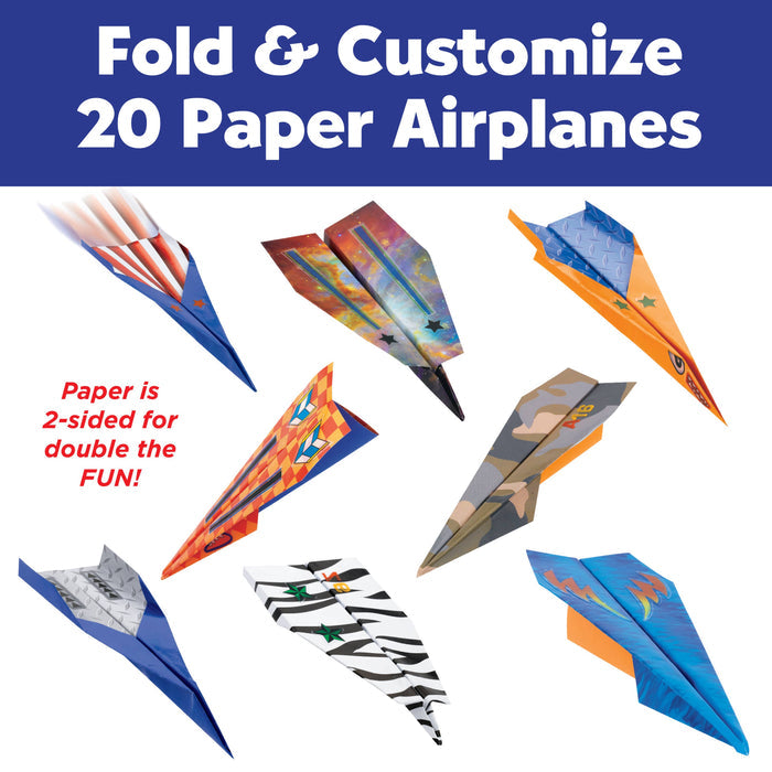 Paper Airplane Stunt Squadron Mini Craft Kit