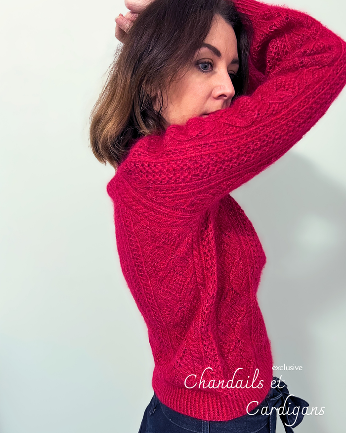 Patron de tricot PARIS SWEATER PDF - Pull en rond (sans couture)