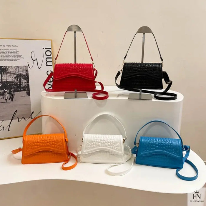 Patterned Flap Crossbody/Sling Bags - Fashionnsio