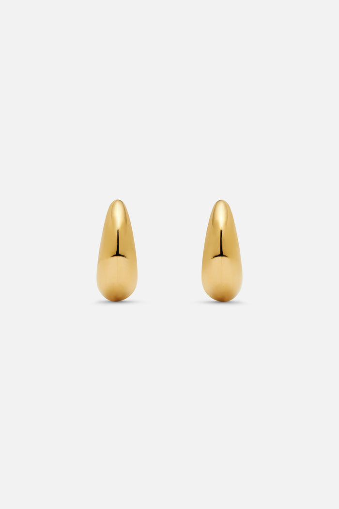 Pendientes Gota Dorado en Lady Pipa para completar looks de invitada.