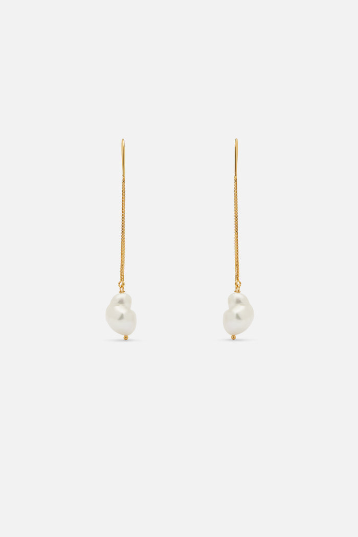Pendientes Pearl Blanco de Malababa en Lady Pipa para novia e invitada.