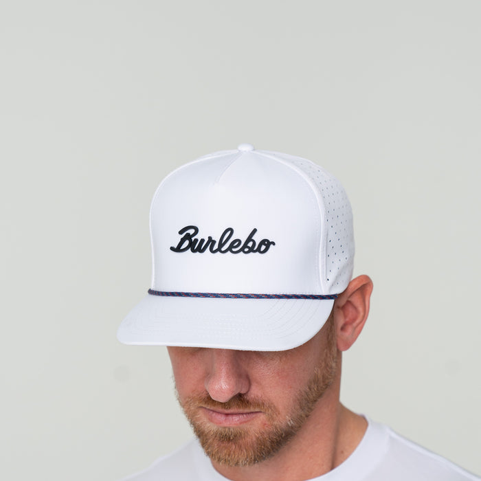 Performance Cap - BURLEBO Tour - White