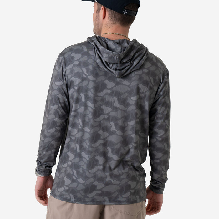 Performance Hoodie - Stone Camo