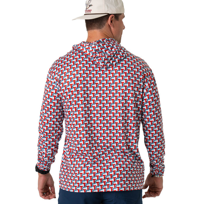 Performance Hoodie - Texas Flag