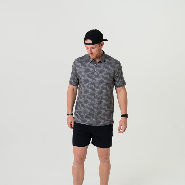 Performance Polo - Stone Camo