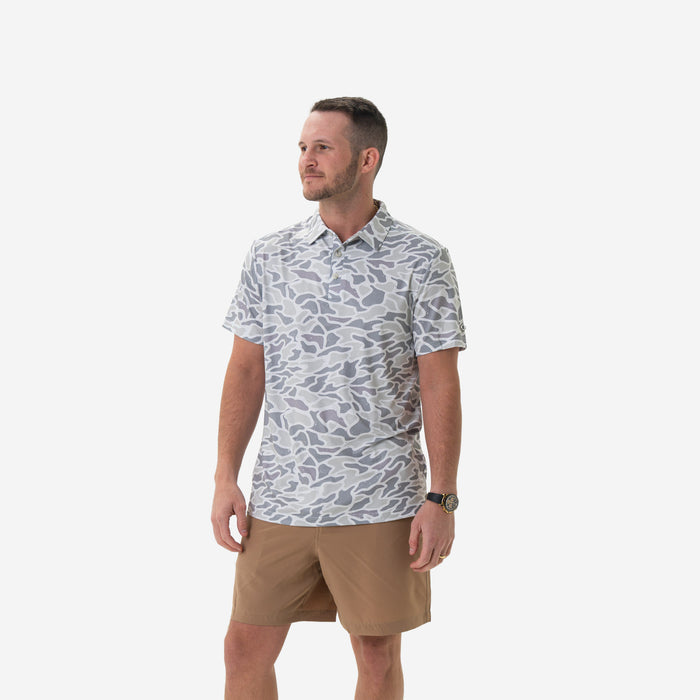 Performance Polo - White Camo