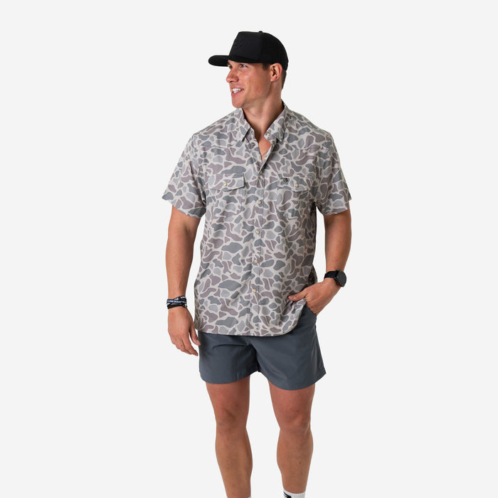 Performance Western Shirt -  Classic Deer Camo