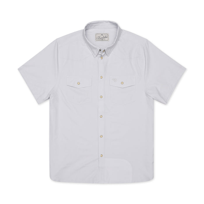 Performance Western Shirt -  Light Grey