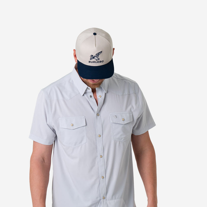 Performance Western Shirt -  Light Grey