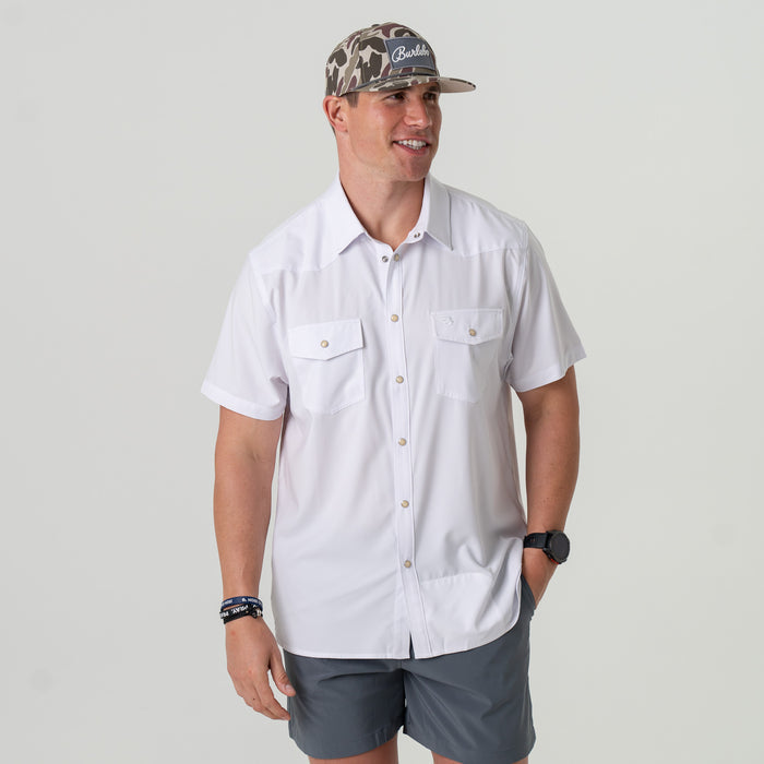 Performance Western Shirt -  White