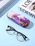 Petal Hard Glasses Case- Purple Passion