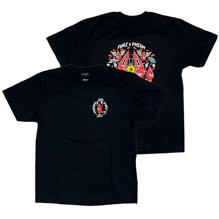 Pherm X Pure Infuse T-Shirt black pure boardshop