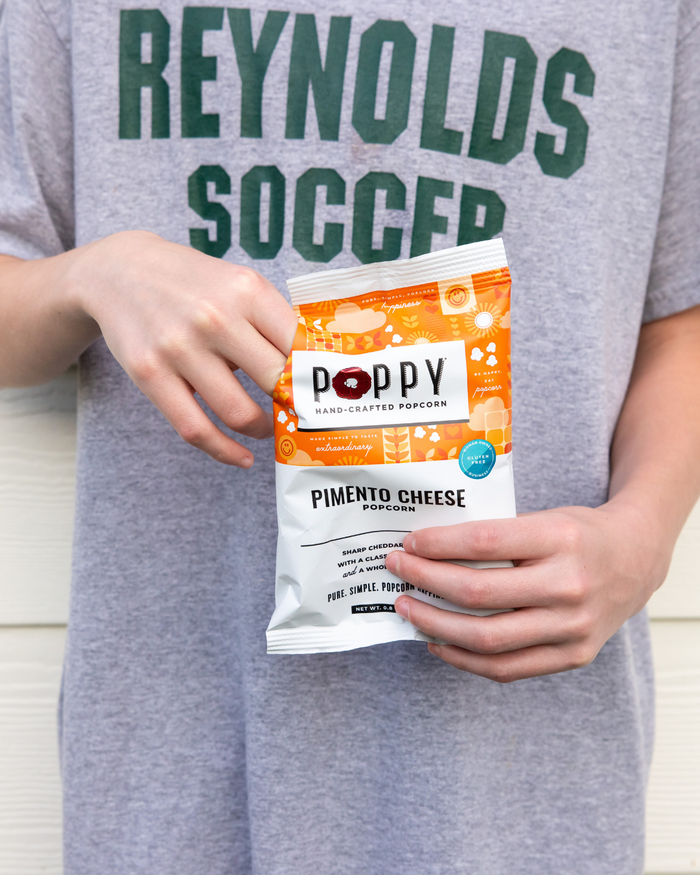 Pimento Cheese Popcorn Snack Bag