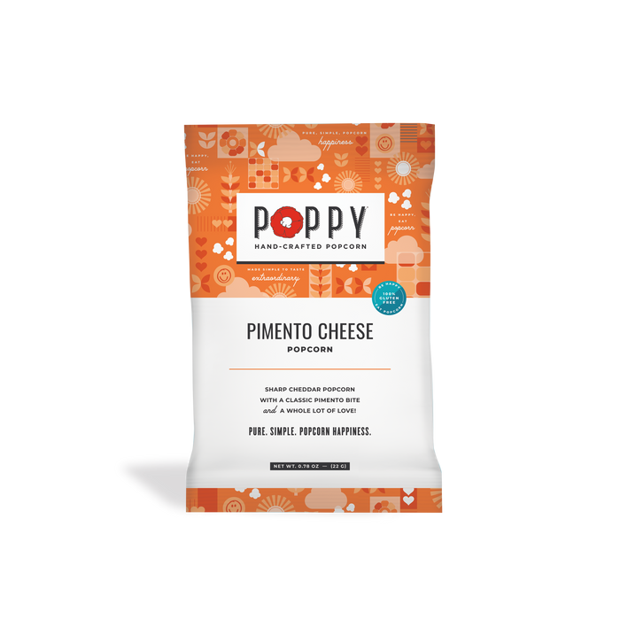 Pimento Cheese Popcorn Snack Bag