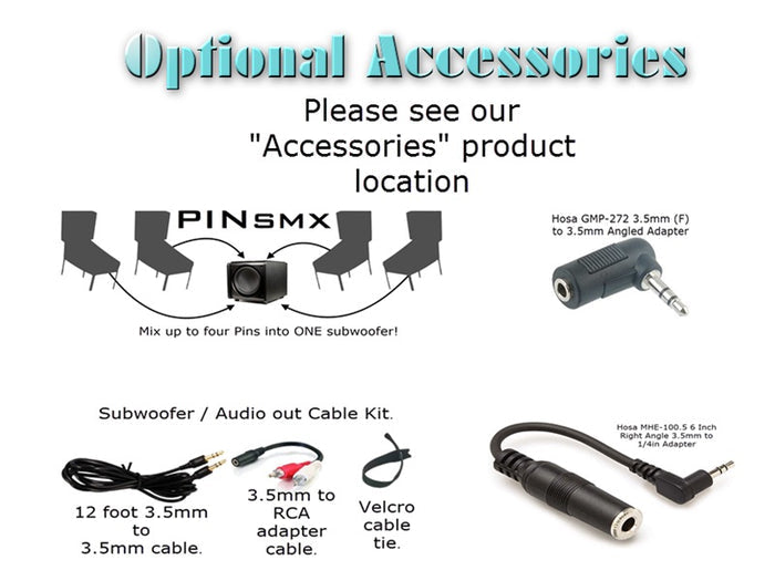 PinPAC 2 WHITESTAR Headphone Kit for Stern Whitestar Systems