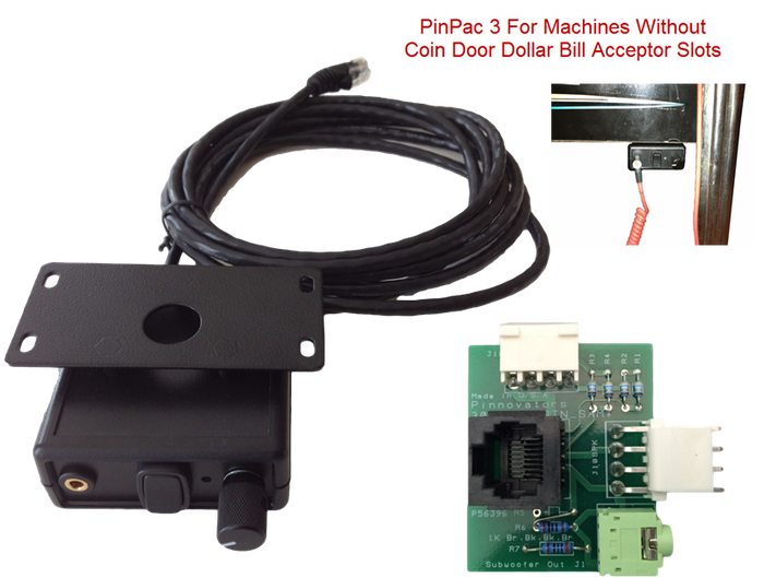 PinPAC 3 SAM Export Headphone Kit for Stern SAM EXPORT Systems