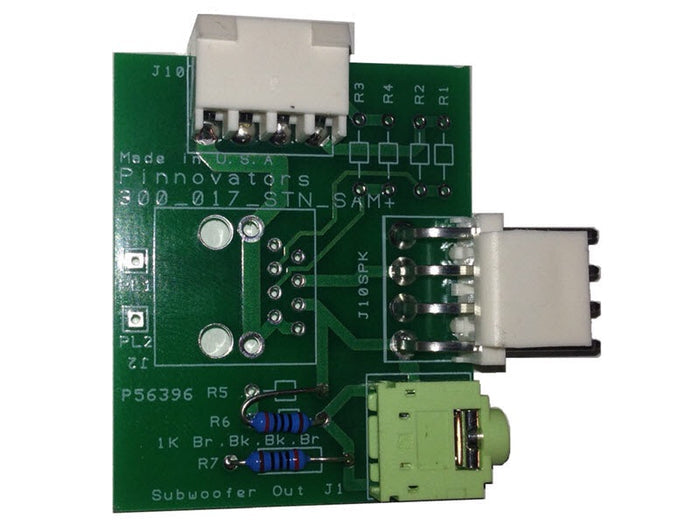 PINsub SAM Subwoofer Kit for Stern SAM Systems
